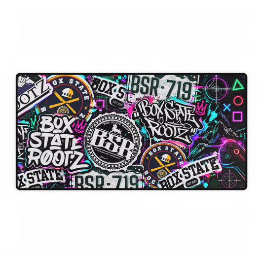Box State Gaming Desk Mat